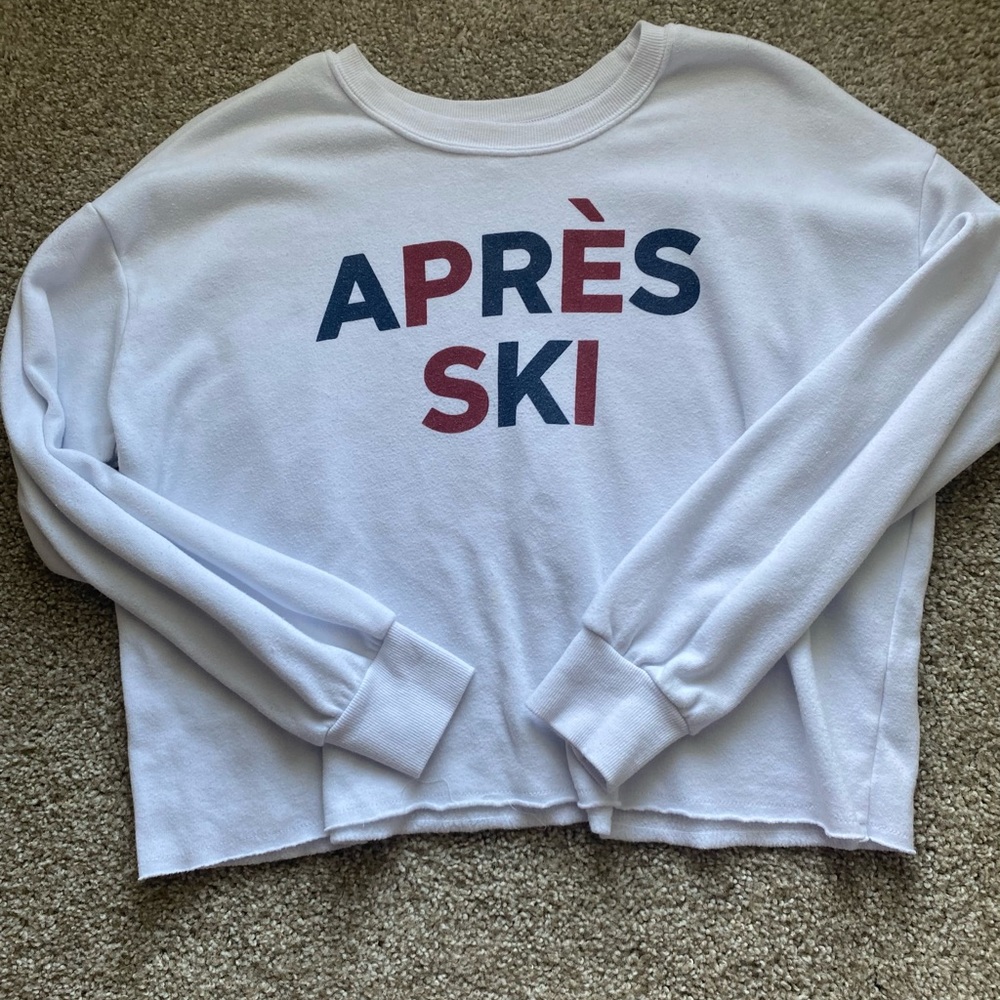 Apres ski sweatshirt